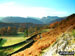 The Langdale Pikes from the lower slopes of Loughrigg Fell