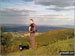 Ian and Baillie Wright on the East side of Worcestershire Beacon