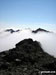 Sgurr Dearg (Inaccessible Peak), Sgurr Mhic Choinnich and Sgurr Dubh Mor from Sgurr na Banachdich, The Cuillin Hills