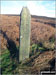 Ancient Guide Stoop/Sign Post SW of Beeley Moor Trig Point