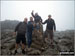 On the summit of Scafell Pike