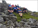 Queens club ramblers atop of Red Pike (Buttermere) 2011