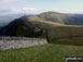 Crib-y-rhiw (foreground) and Diffwys from Y Llethr