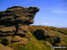 Rock sculptures on Lad Law (Boulsworth Hill)