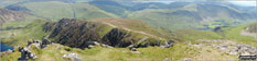 The Minffordd Path where it crosses Craig Lwyd above Llyn Cau from Craig Cwm Amarch