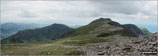 Craig Cwm Amarch and Cadair Idris (Penygadair) from Mynydd Moel