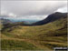 The Langdale Pikes (left), Rossett Pike (foreground left) and Esk Pike (right) from Esk Hause