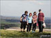 Me and my family up Butser Hill