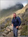 My husband on The Watkin Path up Snowdon