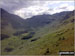 Looking up Grisedale to St Sunday Crag & Fairfield (left), Grisedale Hause, Dollywaggon Pike, High Crag (Helvellyn) & Nethermost Pike from below Hole-in-the-Wall