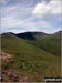 Striding Edge (left), Helvellyn and Catstye Cam from the Birkhouse Moor