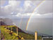 Fantastic double rainbow seen from Countisbury Hill above Lynmouth