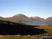 The Beinn Alligin Group featuring Tom na Gruagaich (Beinn Alligin) and Sgurr Mhor (Beinn Alligin) across Loch Torridon from the lower slopes of Beinn Damh