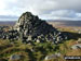 Mickle Fell summit cairn