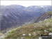 Beinn Bhrotain (left) and Monadh Mor (right) above Glen Geusachan from The Devil's Point