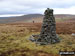 Beacon on Fiend's Fell with Black Fell (Haresceugh Fell) in the distance