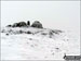 Cold Fell Pike (Geltsdale) summit on the snow