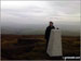 My son Aaron on the summit of Lad Law (Boulsworth Hill) during our first hike together