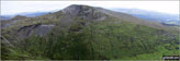 Moel-yr-hydd (left) and Moelwyn Mawr (centre) from the summit of Cnicht - the Welsh Matterhorn