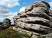 Wind sculptured rocks at Crow Stones