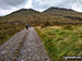 Meall Corranaich (left) and Beinn Ghlas (Breadalbane) from the track south of Meall nan Tarmachan