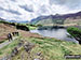Climbing Rannerdale Knotts from Crummock Water