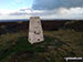 Totley Moor summit trig point