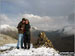 My Daughter & Son-in-law on top of Yewbarrow in the snow