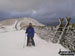 Birkhouse Moor from Hole-in-the-Wall in the snow