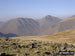 Great Gable and Kirk Fell (left) from Illgill Head