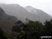 The Band with two of The Langdale Pikes (Pike of Stickle and Loft Crag) beyond from Oxendale