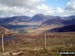 Whiteside, Hopegill Head, Grasmoor (centre) and Mellbreak (mid ground) from Blake Fell
