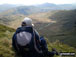 Harter Fell (Eskdale) and Eskdale from the summit of Pen (Eskdale)