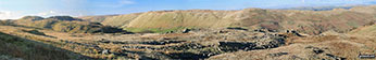 Whinash, Winterscleugh, Roundthwaite Common, Belt Howe, Birk Knott, Casterfell Hill and Jeffrey's Mount from The Repeater Station on Grayrigg Forest