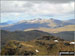 Beinn a' Chleibh, Ben Lui (Beinn Laoigh) (centre, with snow on it), Ben Oss and Beinn Dubhchraig from the summit of Beinn Tulaichean