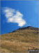 Cloud formation making Beinn Challum look like its erupting from the slopes towards Gleann a' Chlachain