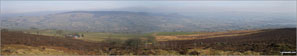 The Roaches and Hen Cloud from the summit of Gun (Staffordshire)