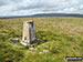Meugher summit trig point
