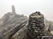 Ben Lawers summit Trig Point and Memorial