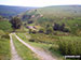 Heading down to Hirnant Pass from Ystrad-y-groes