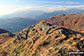 Rocky outcrop marking the summit of Low Pike (Scandale)