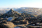 Hart Crag summit cairn