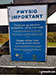 Sign at Rhiw Gwerdydd asking walkers to refrain from building stone cairns