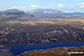 Cranstackie, Beinn Spionnaidh and Meall nan Cra across Loch Hope from  Carn a' Ghallaich, Ben Hope