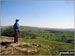 Me at the top of Orrest Head overlooking the valley