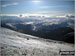 The view from Helvellyn on a cold winters afternoon
