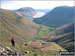 Illgill Head (left) Wasdale, Wast Water and Yewbarrow from Westmorland Cairn, Great Gable