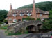 Ancient Packhorse Bridge in Allerford