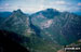 Cir Mhor (left) and Caisteal Abhail (right) from Goatfell (Goat Fell), The Isle fo Arran