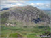 Pen yr Ole Wen across Nant Ffrancon from Foel-goch